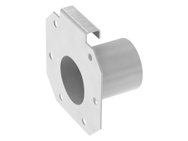 End Plate With 50 Mm Outlet 123495