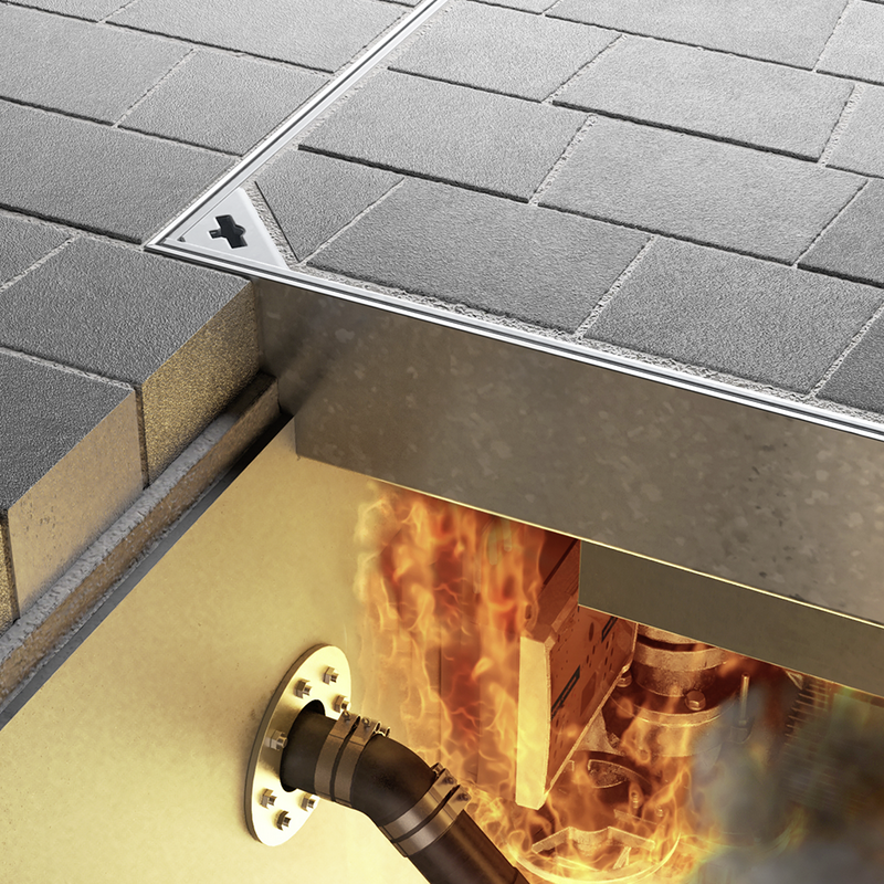 ACO Access Cover Paving Gs 120-fr 666547
